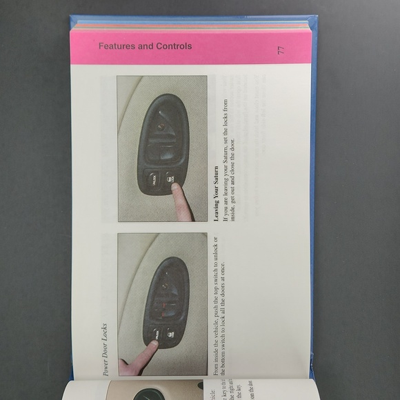 SATURN 2002 S-Series Owner's Handbook for SC1, SC2 Sedan - Picture 15 of 17